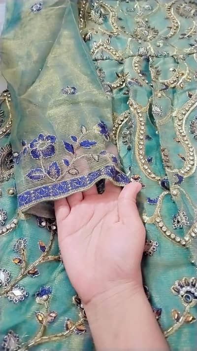 fancy frok and banarsi pajama