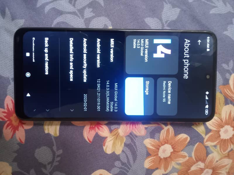 Realme note 9S 2