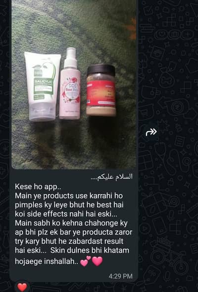 Protects your face from pimples