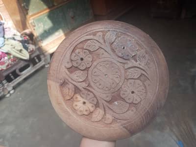 hand crafted home decor wooden plate