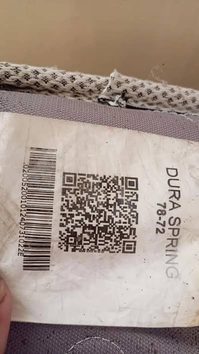 KING SIZE DURA SPRING MATTRESS