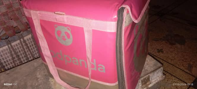 Food panda Bag