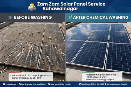 Zam Zam solar washing sarvis Bwn