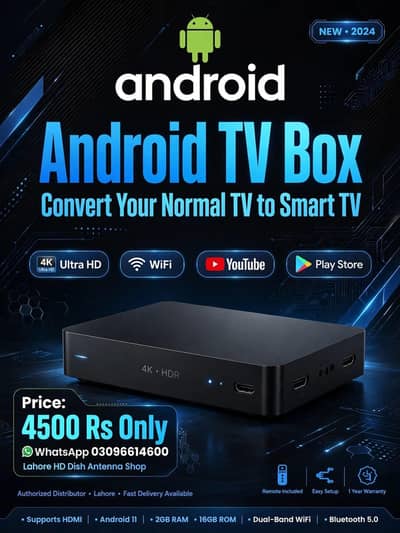 Iptv & dish service. tv remote  android box 03096614600