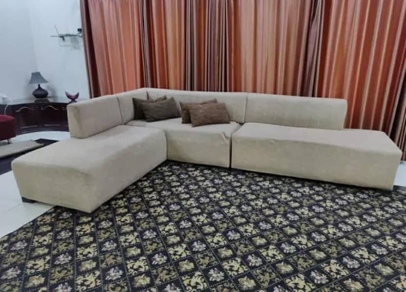 L shaped sofa 1