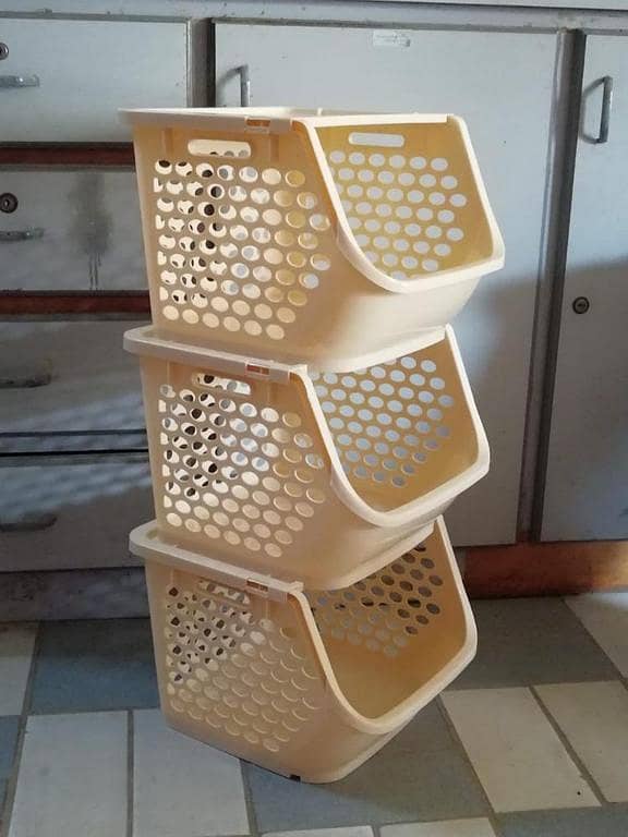 T  Portable Multipupose Vegetable and Fruit Basket in 3 Layer
