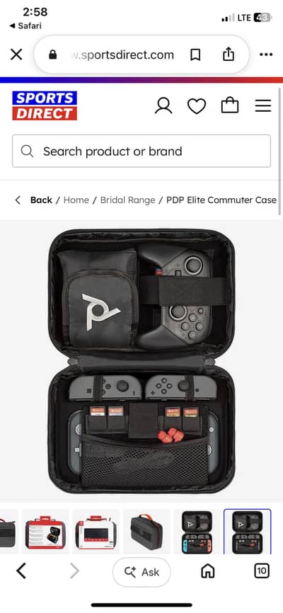Nintendo Switch Bag PDP 10/10 condition original