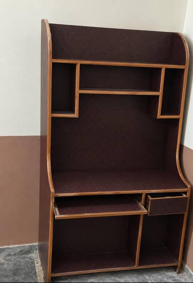 Computer study table/Desk Bookshelf
