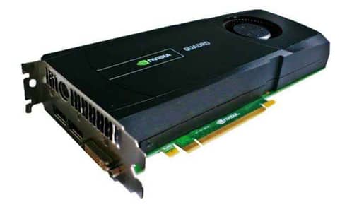 2.5GB GDDR 5 NVIDIA QUADRO 5000 good condition