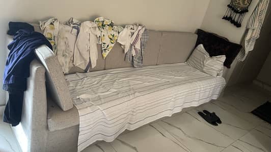 Sofa wide enough for a group of friends