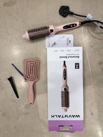 Wavytalk thermal brush