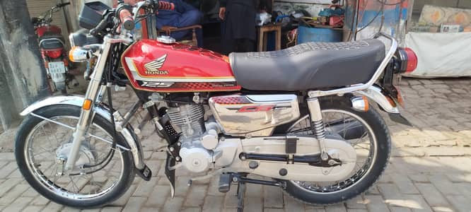 Honda 125S chrome for sale