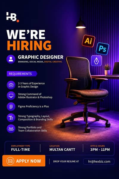 Hiring Graphic Designer