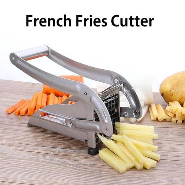 T  Potato Chips French Fries Chips Cutter and Vegetable Cutter - Stainless Steel Blates Option