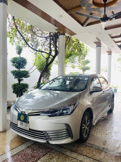 Toyota Corolla GLI 2018 converted into Altis