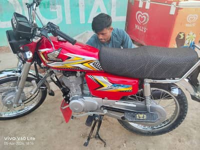 Honda CG 125 2025 Model – 10/10 Condition – All Clear Documents,