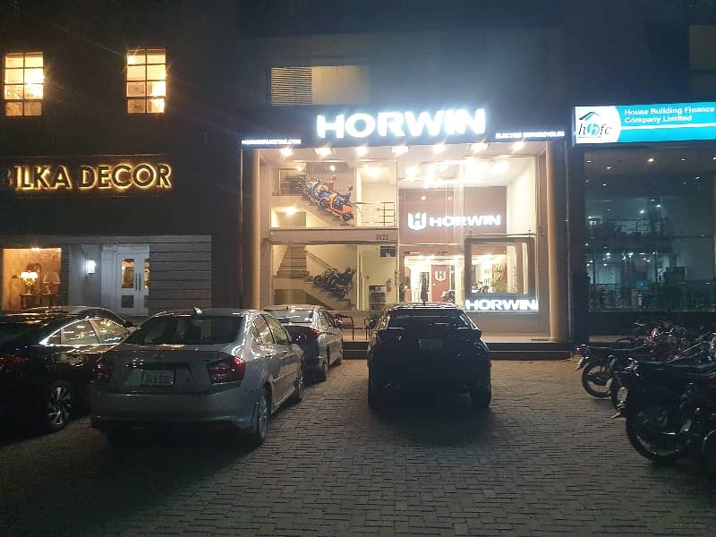 8 Marla Ground Basement Mezzanine Shop For Rent Main Boulevard ...