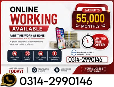 1- Home-Based Online Jobs | Typing | Data Entry | Teaching