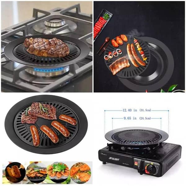 T  Smokeless Stove Top Grill
