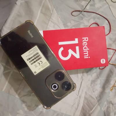 redmi 13 8 128 10 by 10 no scratch no repair fully box
