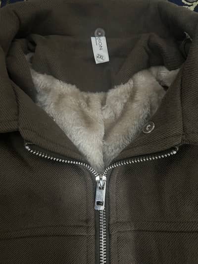 sweat leather jacket