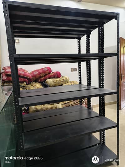SHOP 5  BLACK METAL SHELVES