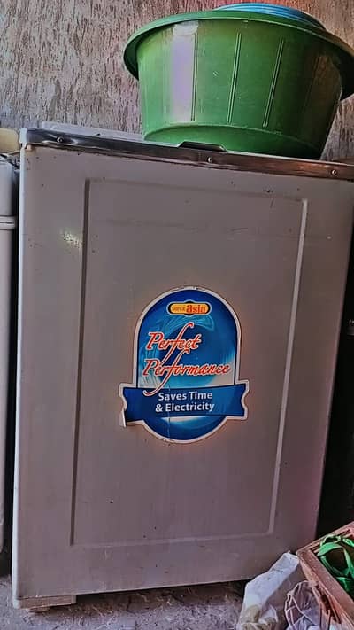 full size washing machine 100% working position