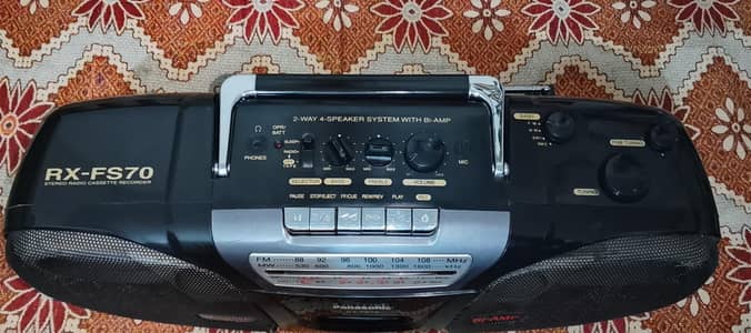 Panasonic STEREO RADIO CASSETTE RECORDER