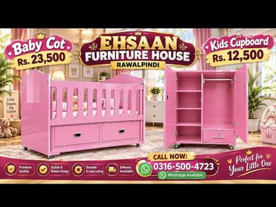 Luxury Baby cot and kids cupboard / crib /0316,5004723