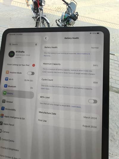 iPad pro M4 256GB