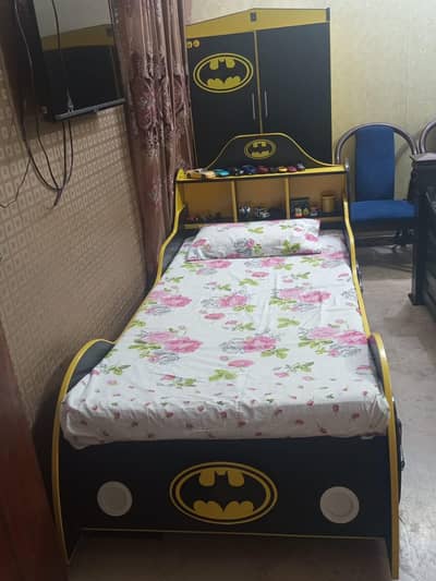 Boys Bed with Matters and Wardrob