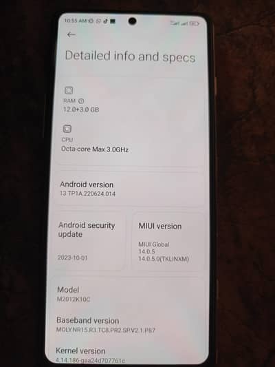 Xiaomi Redmi K40 Gaming 12/256