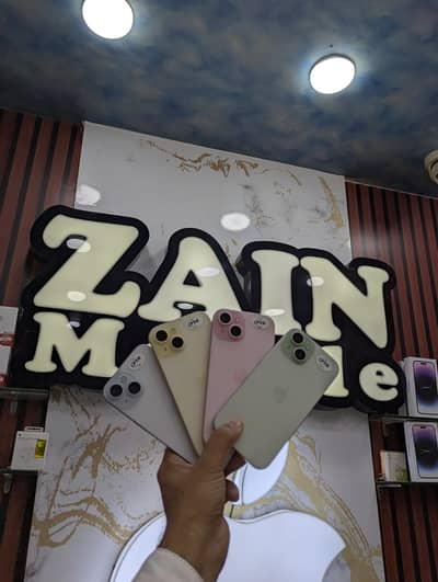 Apple iPhone 15 PTA aproved stock | 128gb
