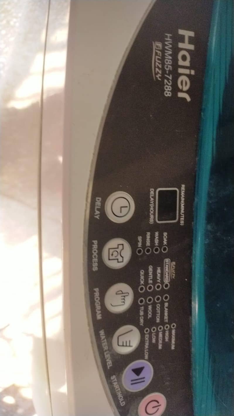 Haier Automatic Washing Machine 1