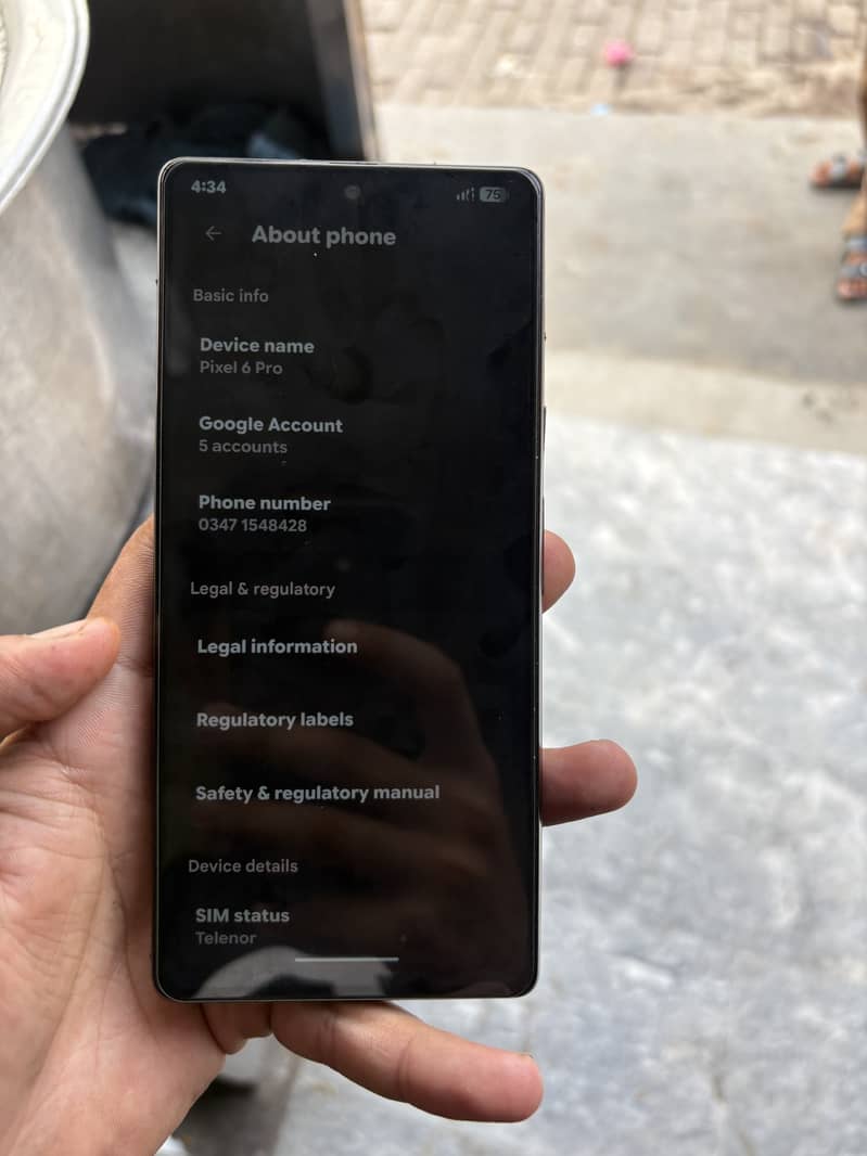 Google Pixel 6 Pro 6