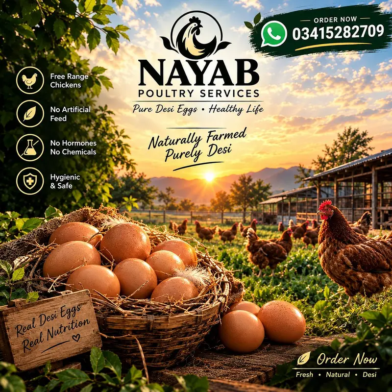 Nayab Poultry Services – Premium Desi Misri Golden Pullets