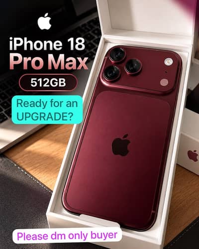 Apple iPhone 18 Pro Max for sale