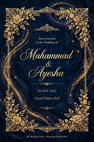 Digital Wedding Card