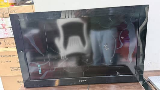 Sony Bravia 32-Inch LCD TV – Panel Damaged