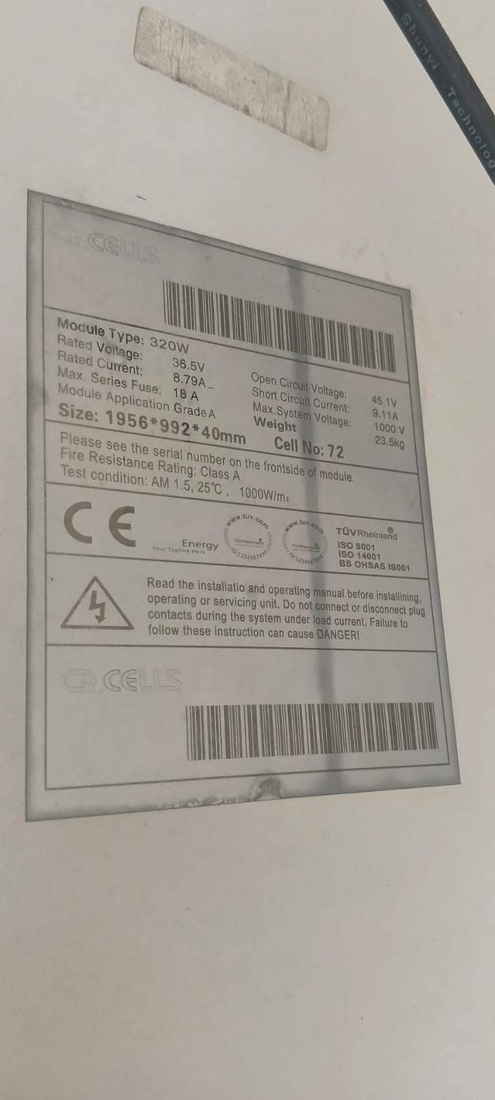 Solar Panel 320W 1