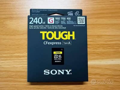 Sony Tough CF express card 240GB 4.0 brand new