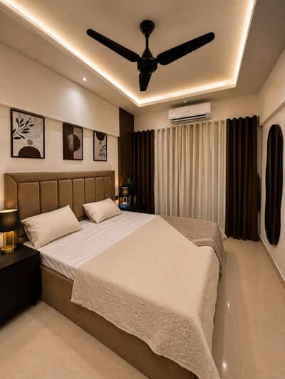 Daily Basis Apartment & Rooms Per day Perweek Short stay Available in E-11 Islamabad