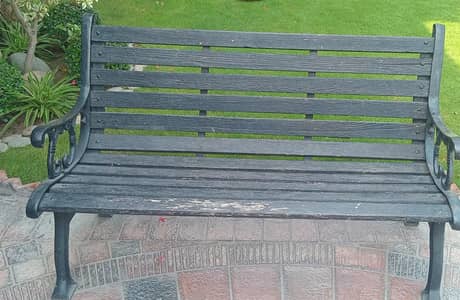 Out door 2 Seater Wrought Iron bench for sale