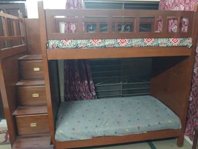 bunk bed solid wood