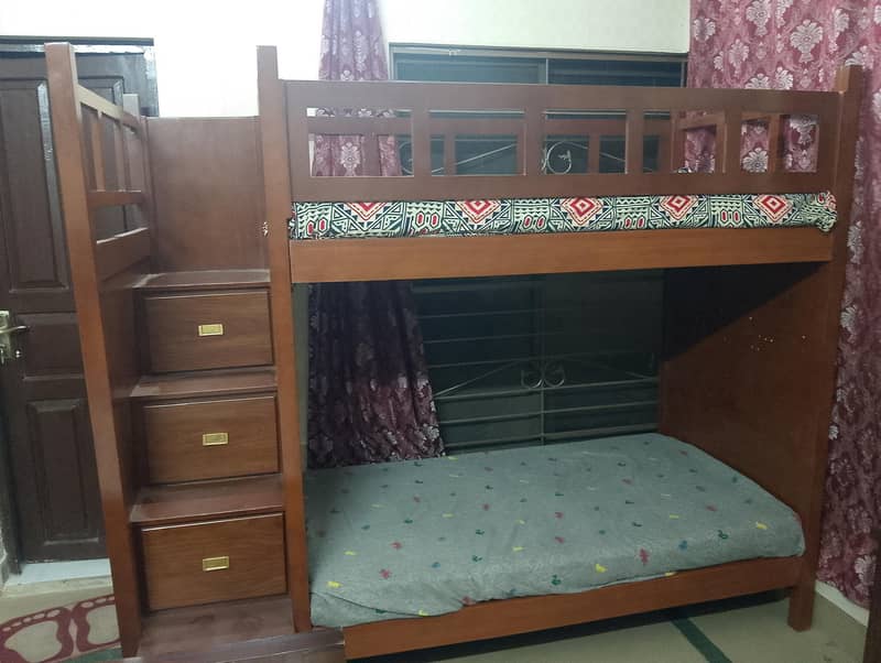 bunk bed solid wood 1