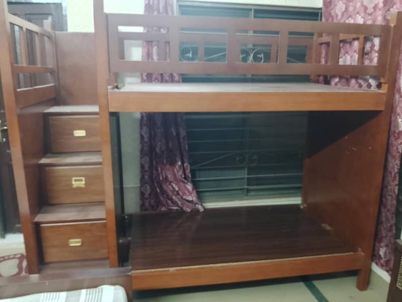 bunk bed solid wood 3