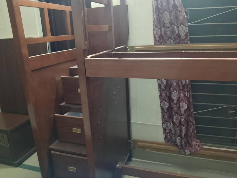bunk bed solid wood 5