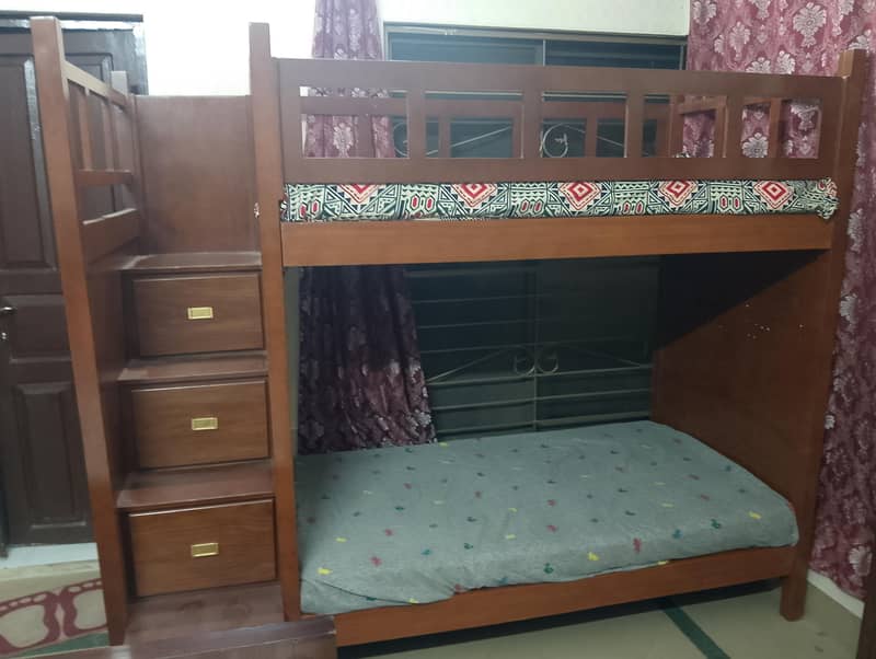 bunk bed solid wood 10