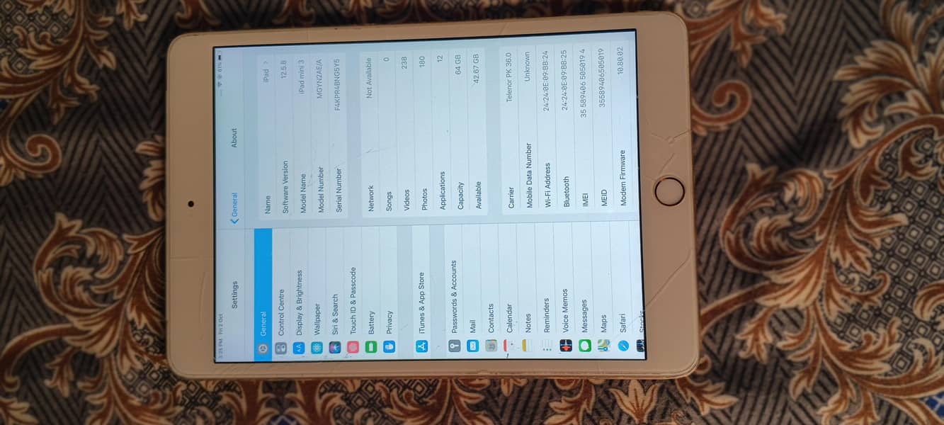 Apple iPAD MiNi 3 2