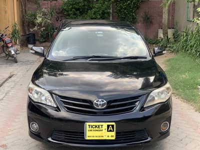 Toyota Corolla XLI 2013